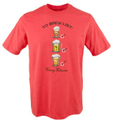 Customer Return Tommy Bahama Men's To Brew List T-Shirt-LR-S
